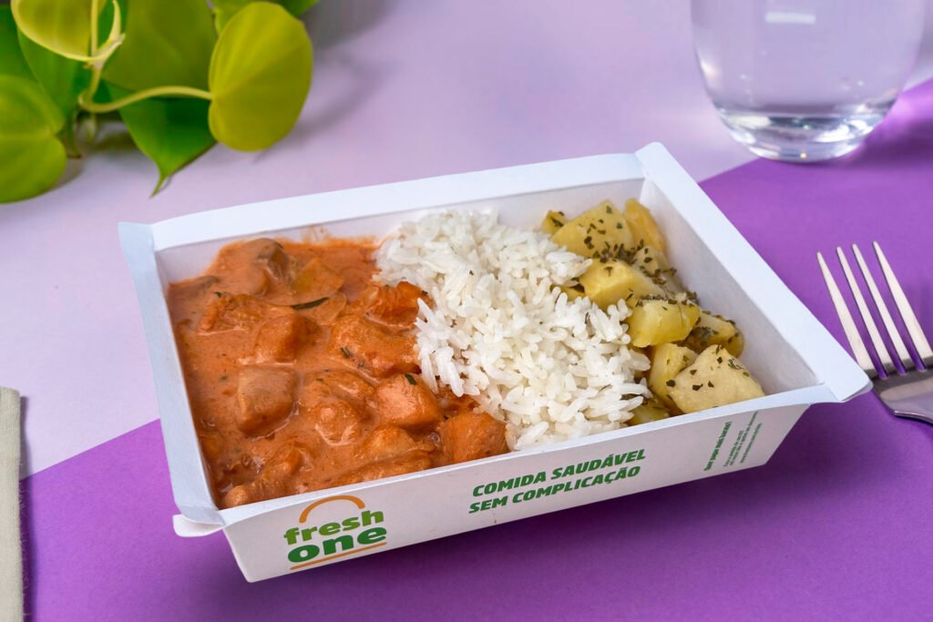 marmita estrogonofe de frango